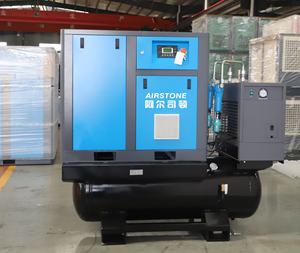 Compresor de Aire de Tornillo Estacionario AIRSTONE de 11kW con Control PLC, Aire Seco, 400L/500L, 220V/380V, Eficiencia Energética, Funcionamiento Silencioso - Product Image 2