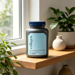 Tabletas de Colágeno con Vitamina <span class=keywords><strong>C</strong></span>, Fórmula Hidrolizada Avanzada, Absorción Óptima, Suplementos para Mujeres Adultas, 60 Tabletas, OEM de Fábrica - Product Image 5