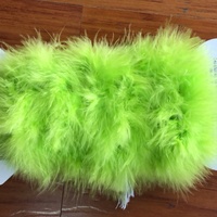 Écharpe verte Turquie Marabout Plume Boa pour Femmes Maison Fête Xmas Décor Artisanat Vêtements Costume Danse Robe Cosplay Accecssoy