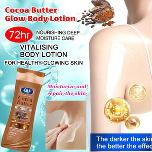 Nhà Máy Bán buôn 400ml giữ ẩm làm trắng nuôi dưỡng sáng Bơ ca cao Kem dưỡng da cho da đen - Product Image 2