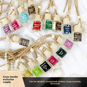 Aromatizante para Auto en Oferta, Multi-Aroma, Botella de Vidrio y Madera, Colgante Decorativo con Aceites Esenciales - Product Image 2