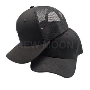 5 Panel Foam Trucker Hat Mesh Customizable Brim Logo Personalized Trucker Hat Unisex - Product Image 1