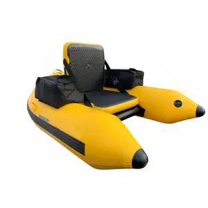 Inflatable मछली पकड़ने पेट रोइंग नाव के लिए Paddles और मोटर इंजन के साथ नाव ट्यूब राफ्टिंग तैरने का तालाब