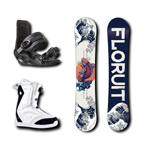FLORUIT Sports d'extérieur d'hiver snowboard Snowboard familial Skis de neige - Product Image 1