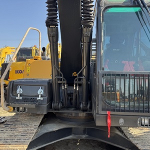 Excavatrice sur chenilles hydraulique Volvo EC140 d'occasion de 14 tonnes, économique en carburant et puissante, pour projets municipaux, d'origine japonaise - Product Image 4