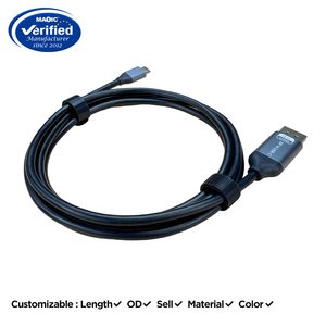 Nuevo <span class=keywords><strong>Cable</strong></span> Adaptador <span class=keywords><strong>de</strong></span> Tipo C a <span class=keywords><strong>DisplayPort</strong></span> <span class=keywords><strong>de</strong></span> 2 Metros, 8K 60HZ, Compatible con Conversión <span class=keywords><strong>de</strong></span> <span class=keywords><strong>DisplayPort</strong></span> a Tipo C, con PVC y Nailon - Product Image 5