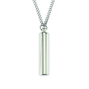 Colgante Urna para Cenizas de Mascotas (Perros y Gatos) 2025, de Acero de Titanio, Minimalista, con <span class=keywords><strong>Perfume</strong></span>, para Guardar Cenizas, Collar - Product Image 1