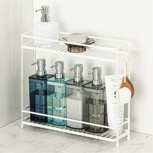 Estante de Almacenamiento de Hierro Forjado Multicapa para Baño, Uso en Escritorio y Lavabo, para Cosméticos - Product Image 2