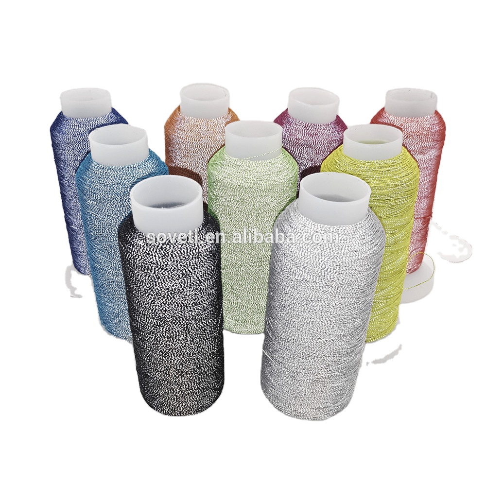 10 видов цветов высокого качества Светоотражающие оптом! Швейные нитки