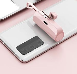 Cargador Portátil de Bolsillo Ultra Compacto con Logotipo Personalizado, Mini Banco de Energía de 5000 mAh, Ligero y Fácil de Transportar - Product Image 1