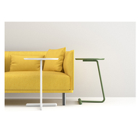 Moderne Simple Fer Art C Type Canapé Côté Plusieurs Mobile Table D'appoint Salon Mini Table Carrée Table Basse