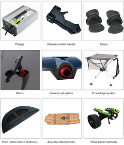 เวคบอร์ดไฟฟ้าคาร์บอนไฟเบอร์ทั้งตัว น้ำหนักเบา ความเร็ว 50 กม./ชม. กำลังมอเตอร์ 10,000 วัตต์ พร้อมราคาขาย - Product Image 3