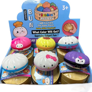 Giocattolo Antistress <span class=keywords><strong>a</strong></span> Forma di Panino al Vapore <span class=keywords><strong>in</strong></span> PU, Bestseller Transfrontaliero, Giocattolo Spremibile <span class=keywords><strong>a</strong></span> Lenta Risposta, Simulazione di Panino al Vapore Grande, <span class=keywords><strong>3</strong></span>+ - Product Image 2