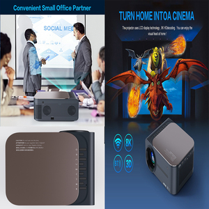 New M8 4K Thông Minh Chiếu Xách Tay Android 9.0 5G Wifi LED 8K Video Đầy Đủ HD 1080P <span class=keywords><strong>Mini</strong></span> Rạp Hát Tại Nhà Máy Chiếu 4K - Product Image 6