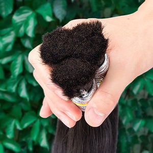 Blonde 613 cheveux humains en vrac faisceaux faux serrures crochet extension bouclés human40 pouces brut indien vierge vendeur de cheveux - Product Image 6