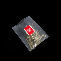 Sachets de thé réutilisables en fibre de maïs biodégradable avec logo, filtre à thé pyramidal avec cordon de serrage, sachet de thé vide personnalisé
