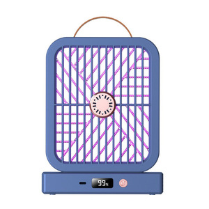 Lámpara eléctrica antimosquitos, recargable por USB, luz púrpura portátil, uso doméstico en interiores y exteriores - Product Image 5