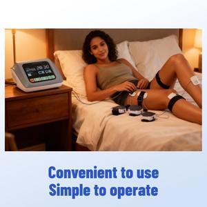 Pijat Elektrik Magnetik Berputar Adjuvant untuk Diabetes dengan 4 Probe dan Adaptor DC5V untuk Menurunkan Kadar Glukosa Darah - Product Image 2