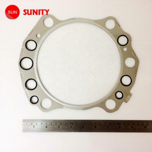 TAIWAN SUNITY Nueva junta de culata de acero para motores marinos 6AYM OEM 148620-01243 T=1.5 de alta eficiencia - Product Image 1