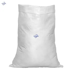 Saco tecido PP laminado BOPP para animais/arroz/milho/grãos/refeições com logotipo personalizado 25kg/10kg