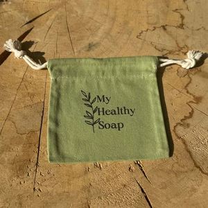Simple Style <b>Drawstring</b> Bag High Quality Recyclable Cotton <b>Drawstring</b> <b>Pouch</b> Bag - Product Image 6