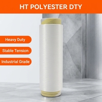 Prix d'usine Fil DTY 100% Polyester 75D/36F 150D/48F 300D/96F NIM SIM HIM Écologique Recyclable pour Tricotage Tissage Couture