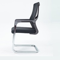 Chaise de salle d'attente en contreplaqué, chaise de réunion, chaise de visiteur