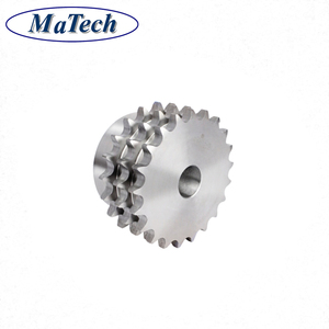 Đôi Pitch 316 d8h thép không gỉ SS304 băng tải Đúc Xích Xích - Product Image 3