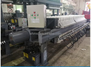 Presse à filtre à membrane <span class=keywords><strong>hydraulique</strong></span> automatique en acier Merido, productivité 1000L/heure, filtration et adoucissement des eaux usées - Product Image 3