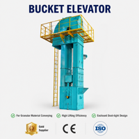 Fabrikverkauf: Futtereimerförderer / Getreideelevator für Futtermittelfabriken / Staubgeschützter Eimerförderer für Futtermittelzutaten