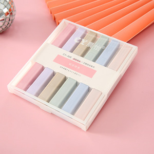 6 Colors Morandi Double Head Fluorescent Pen Set <strong>MultiColor</strong> <strong>Highlighter</strong> Student Marking Pen Macaron Hand Account <strong>Marker</strong> - Product Image 5