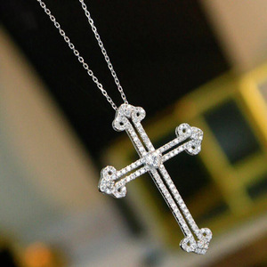 Collana con Ciondolo a Forma di Nuvola Ruyi per Donne, Gioiello Elegante e Scintillante alla Moda - Product Image 3