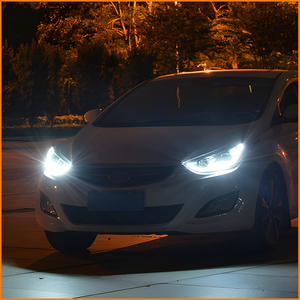 Luz Delantera LED para Hyundai Elantra V Langdong 2012-2016, Conjunto de Faros Delanteros LED para Automóvil, Diseño de Alta Configuración, Lámpara con Lente Bifocal - Product Image 6