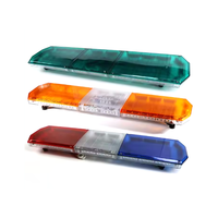 Barre de feux de circulation de 47 pouces LED étanche IP67 Combo Beam Warning Light Rouge Bleu Vert Ambre Blanc