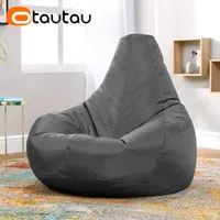 Housse de pouf d'extérieur moderne et inclinable en tissu Oxford imperméable OTAUTAU DD146 – Rembourrage non requis