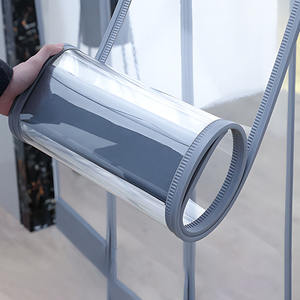 Cortina de puerta magnética transparente de Pvc, cortina de partición de aire acondicionado a prueba de viento antimosquitos, cortina de supermercado - Product Image 6