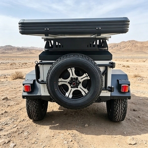 Remorque de <span class=keywords><strong>camping</strong></span> tout-terrain avec tente de toit et cuisine coulissante pour les voyages <span class=keywords><strong>en</strong></span> véhicule tout-terrain - Product Image 4