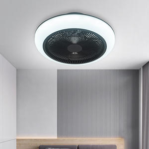 โคมไฟเพดาน LED ดีไซน์ทันสมัย พร้อมพัดลมในตัว สำหรับตกแต่งห้องนอนและโรงแรมอย่างหรูหรา - Product Image 1