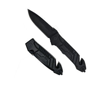 มีดพับ EDC สำหรับล่าสัตว์และเอาตัวรอด ทนทาน ใช้ป้องกันตัวได้ มีดพกพาทางยุทธวิธี ด้ามอลูมิเนียม พร้อมที่ตัดเชือก สำหรับผู้ชาย - Product Image 2