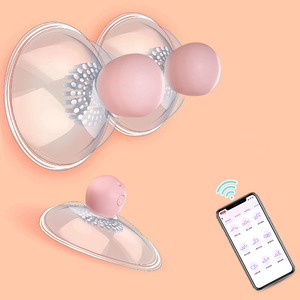 Vibrateur de massage pour seins à commande à distance/application, léchage et succion des mamelons, œuf vibrant - Product Image 6