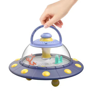 EPT Biología Educativa 360 Grados Rotación Observación OVNI Juguete <span class=keywords><strong>Elton</strong></span> Ciencia Laboratorio Tallo Juguete Insecto Planta Visor para niños - Product Image 5