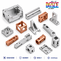 Composants de fraisage de précision en aluminium CNC sur mesure, pièces OEM pour équipement robotique, fabricant de précision direct usine