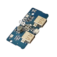 Module de batterie externe DIY pour électronique intelligente / Carte mère de circuit imprimé pour alimentation mobile, Modules boost 3.7V vers 5V 2A pour batterie 18650