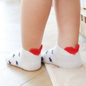 5 Paires/<span class=keywords><strong>lot</strong></span> 0-2Y Mignon Belle Court Bébé <span class=keywords><strong>Chaussettes</strong></span> Coeur Rouge pour Les Filles Coton Maille Mignon Nouveau-Né Garçon Enfant En Bas Âge Chaussette Blanche - Product Image 3
