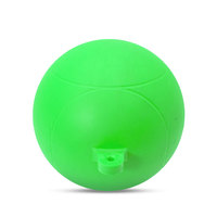 Bouée gonflable en PVC durable et résistante aux UV pour le ski nautique, couleur vert brillant, pour lac ou rivière