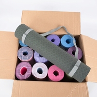 Tapis de yoga en TPE écologiques 2026 en gros, vente chaude, antidérapants double face, adaptés aux exercices de yoga et de Pilates à domicile, OEM