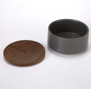 Tapas de Madera Redondas de Acacia y Caucho, Diseño 2023, Color Natural, Barnizadas, Aptas para Alimentos, para Frascos - Product Image 2