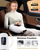 TODO Nouveau design de masseur vibrant sans fil à écran tactile avec compression d'air pour les employés de bureau