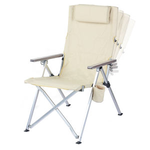 Silla de Camping Plegable, Portátil, Ajustable, Ligera, Reclinable, con Respaldo Alto y Logotipo Personalizado para Muebles de Exterior - Product Image 4