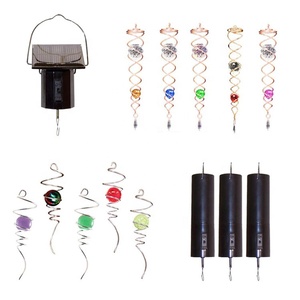 Çok renkli bahçe dekorasyon rüzgar spinner aksesuarları rüzgar spinner pil motor rüzgar döndürücü elektrik motoru - Product Image 1